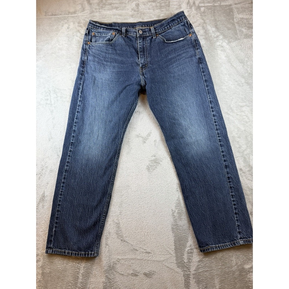 Levi's 505 Jeans Men's Regular Fit Straight 36x29‎ Denim (34X28) Blue